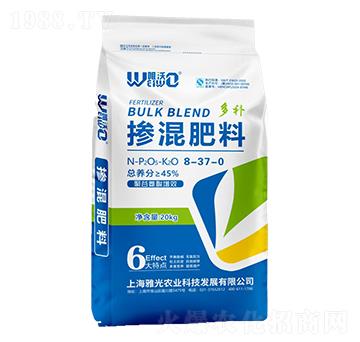 聚谷氨酸增效摻混肥料（多補）8-37-0-唯沃-雅光農業